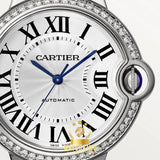 Ballon Bleu Strass Argenté 36mm -  by My Store - 