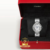 Ballon Bleu Strass Argenté 36mm -  by My Store - 