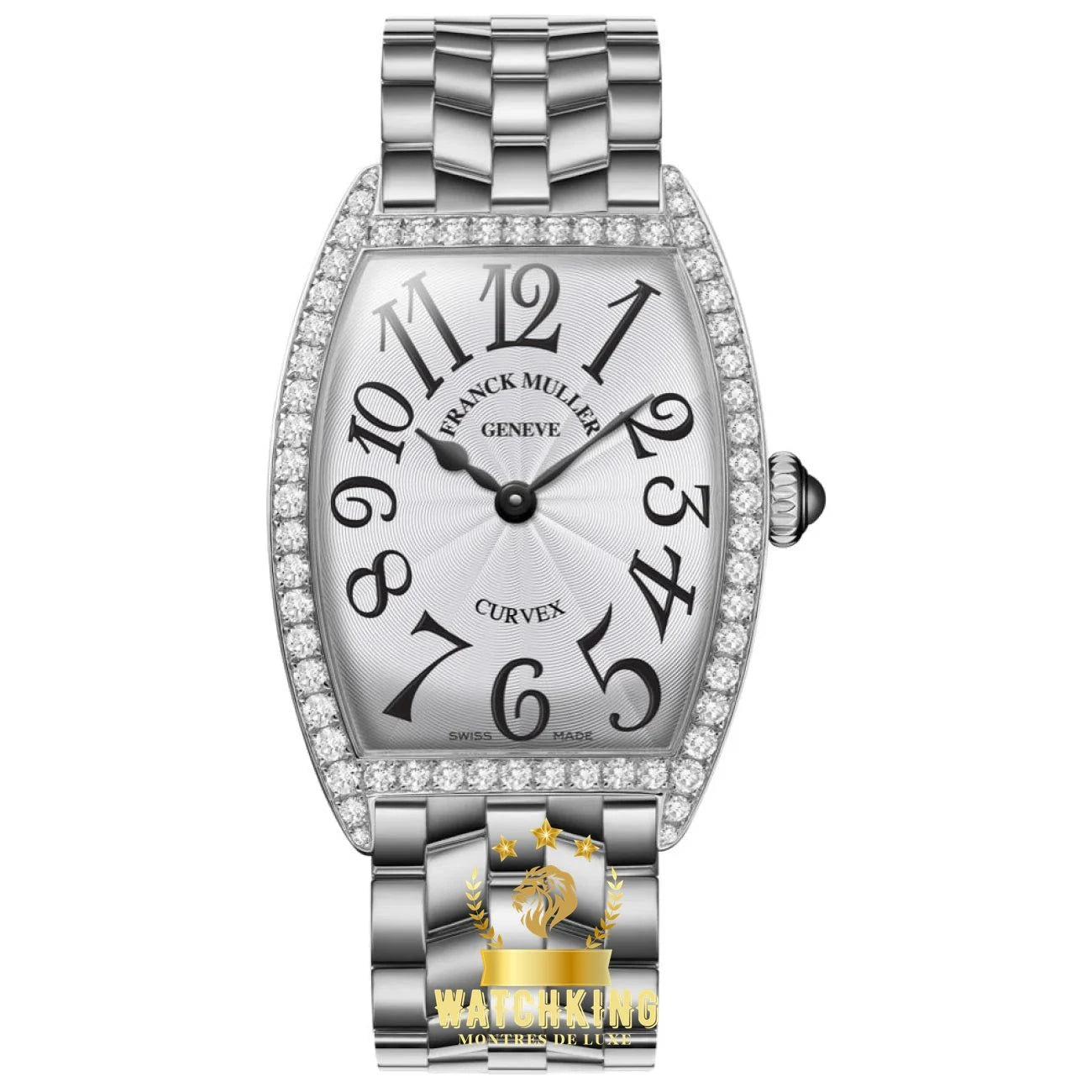 Franck Muller Curvex 34mm Argenté