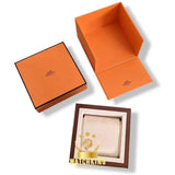Hermès Heure H Doré Orange