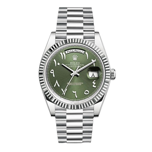 Rolex Day-Date Arabic Vert Olive 40mm