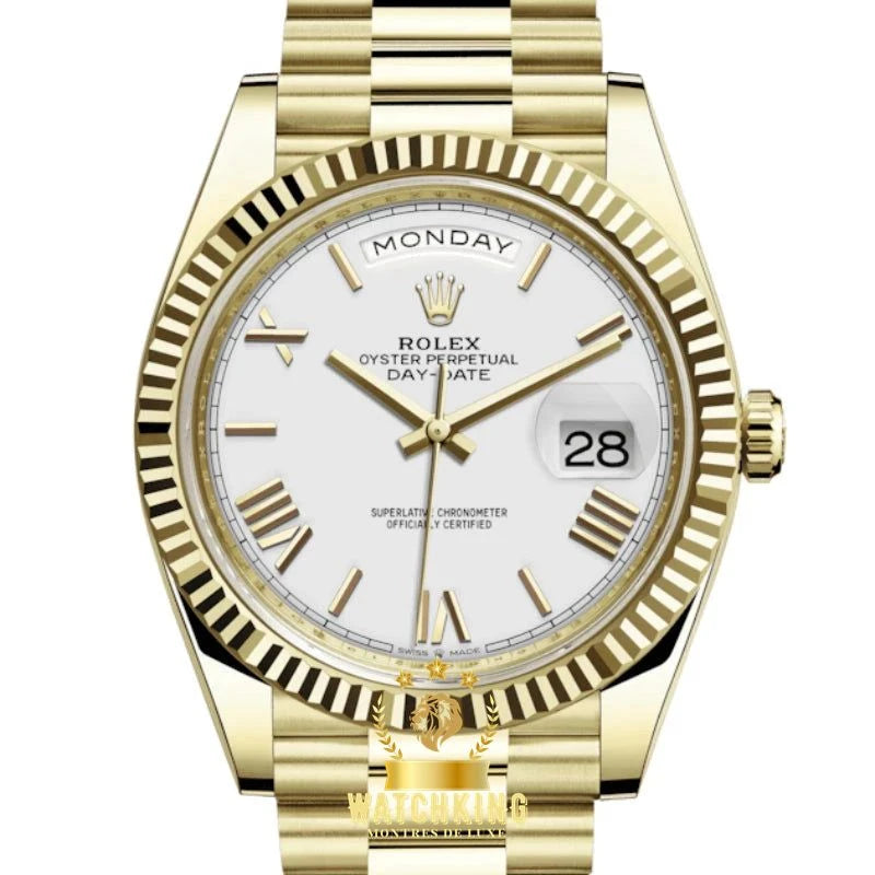 Rolex Day-Date Romain Or Jaune 40mm