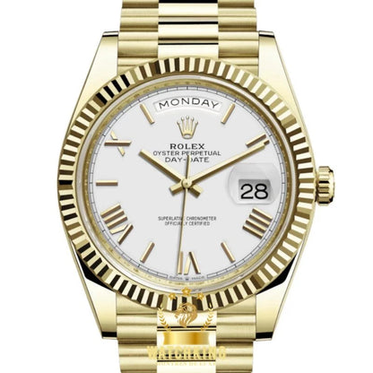 Rolex Day-Date Romain Or Jaune 40mm