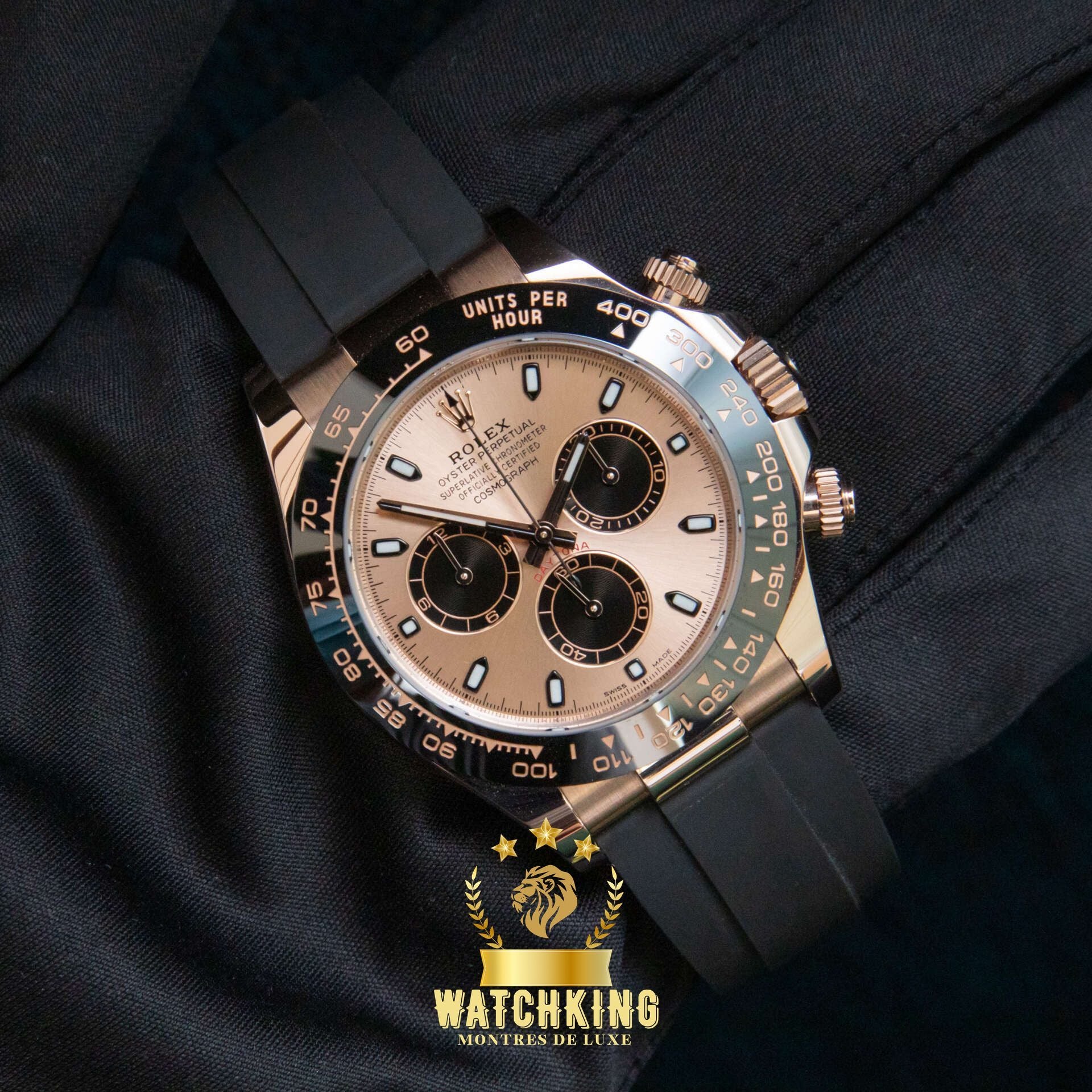 Rolex Daytona Caoutchouc Sundust -  by My Store - 