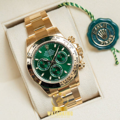 Rolex Daytona Or Jaune/Vert -  by My Store - 