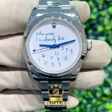 Rolex Milgauss Mad Paris "Who Cares"