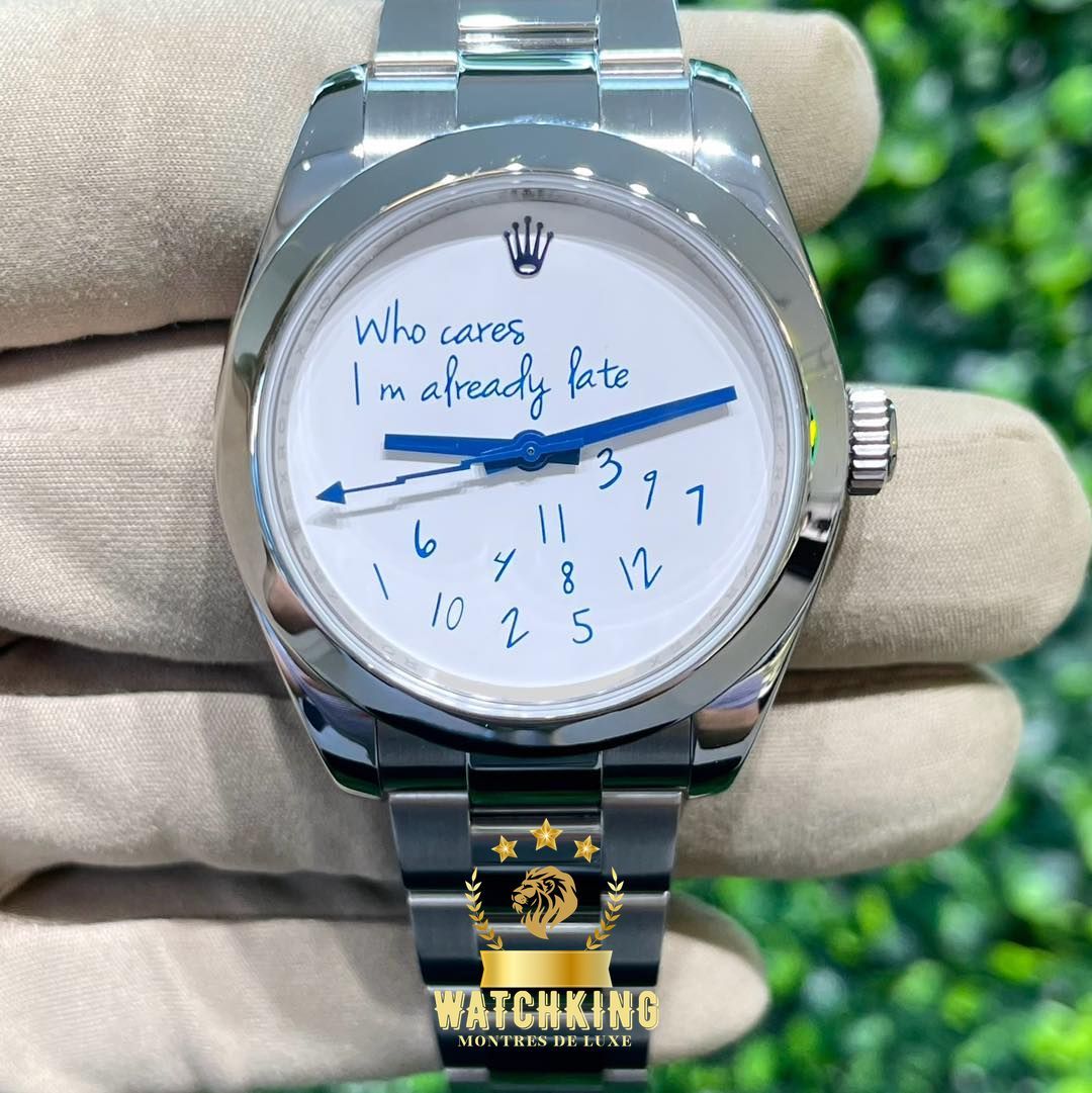 Rolex Milgauss Mad Paris "Who Cares"