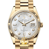 Rolex Day-date Doré Nacre 36mm
