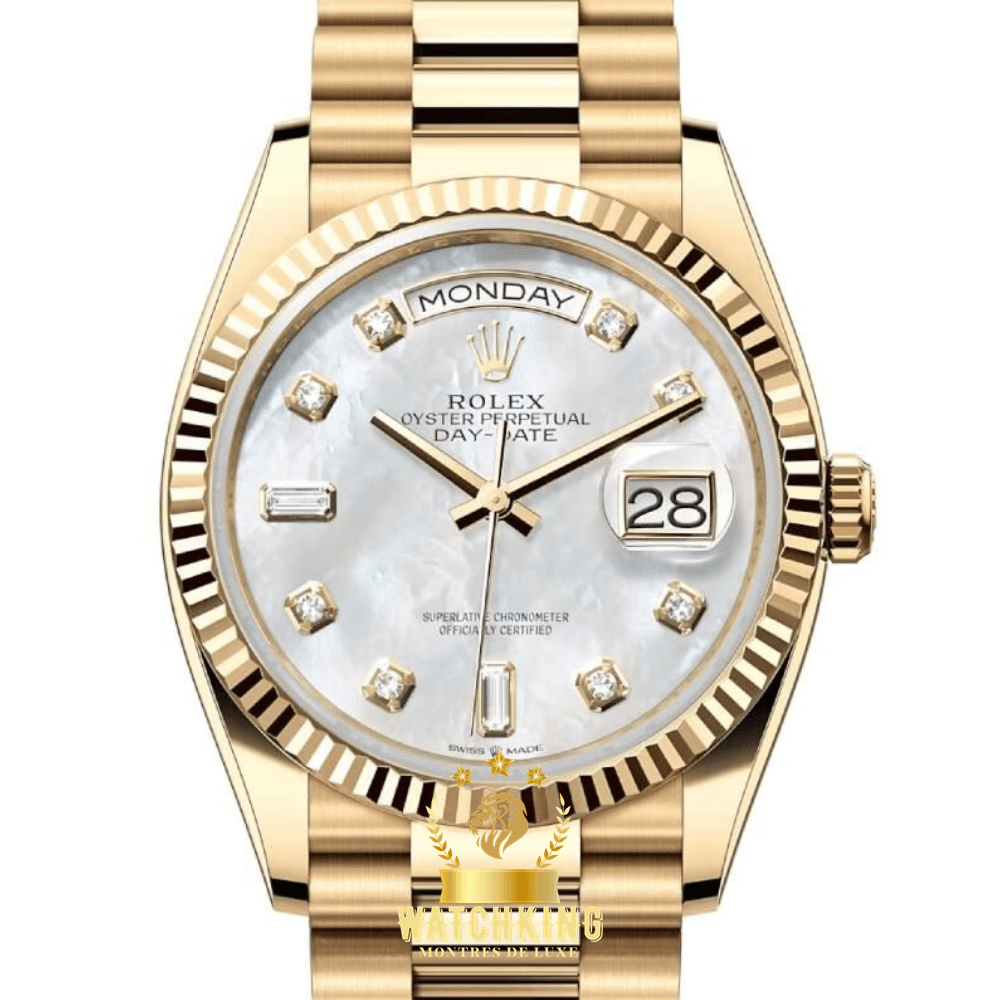 Rolex Day-date Doré Nacre 36mm