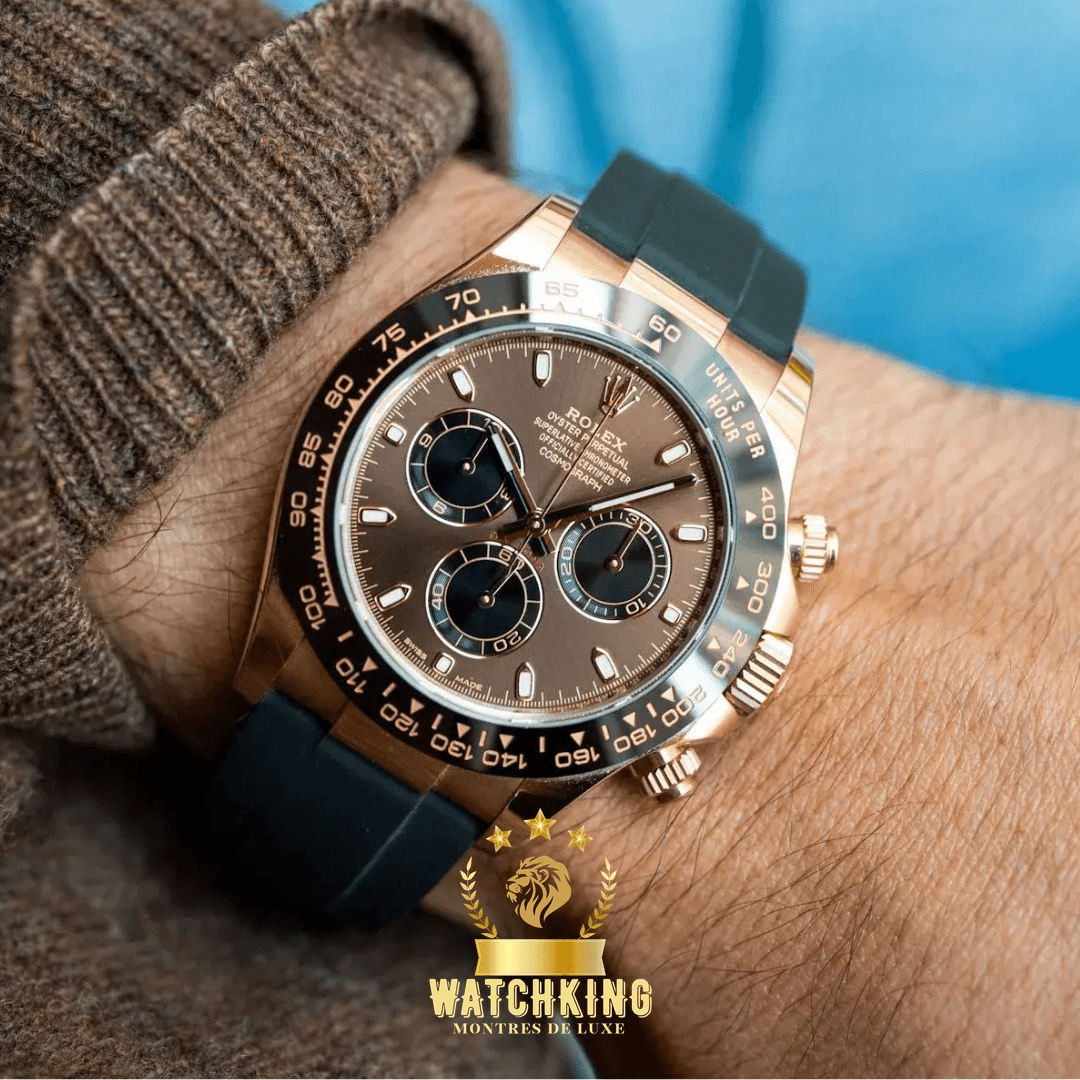 Rolex Cosmograph Daytona Caoutchouc Chocolat 40mm