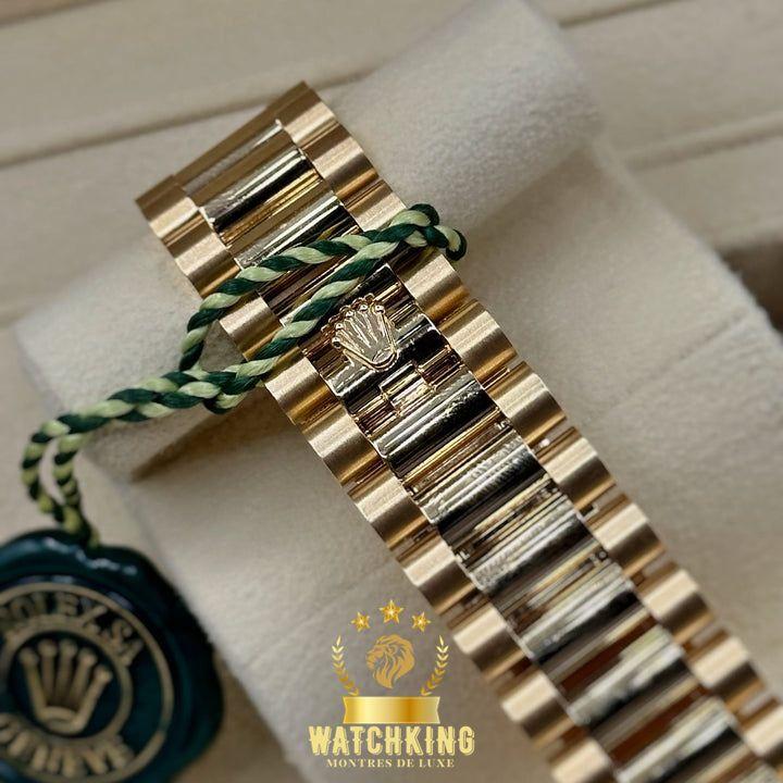 Rolex Day-date Vert Ombré Pierres 36mm