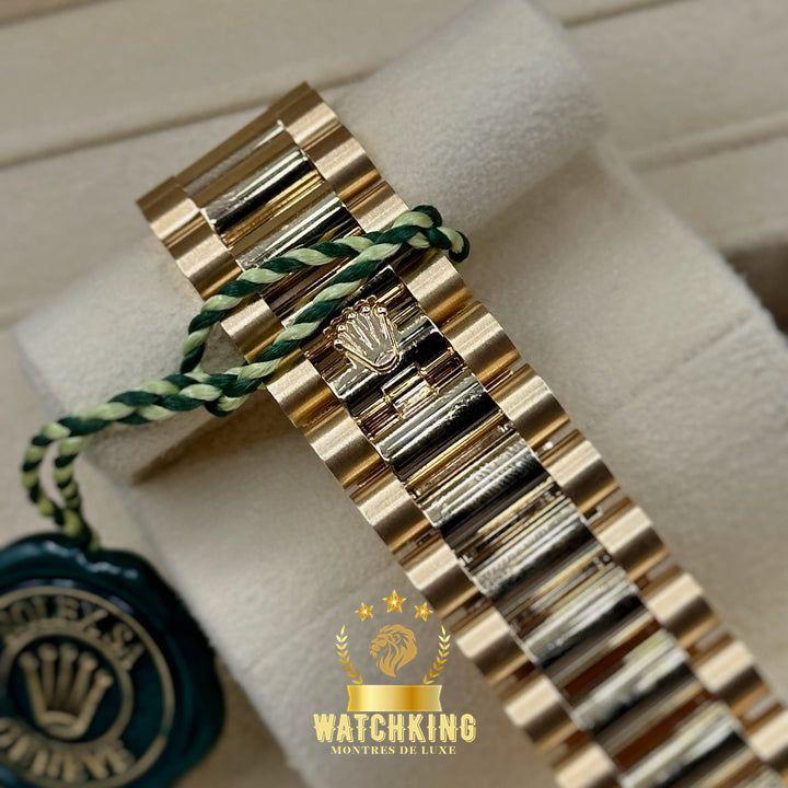 Rolex Day-date Vert Ombré Pierres 36mm