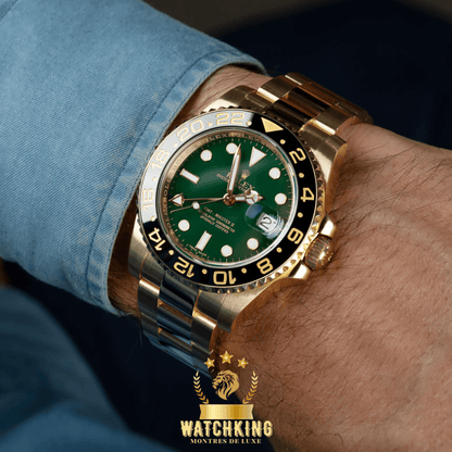 Rolex GMT-Master II Doré/Vert 40mm