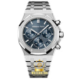 Royal Oak Chronographe Gris/Bleu