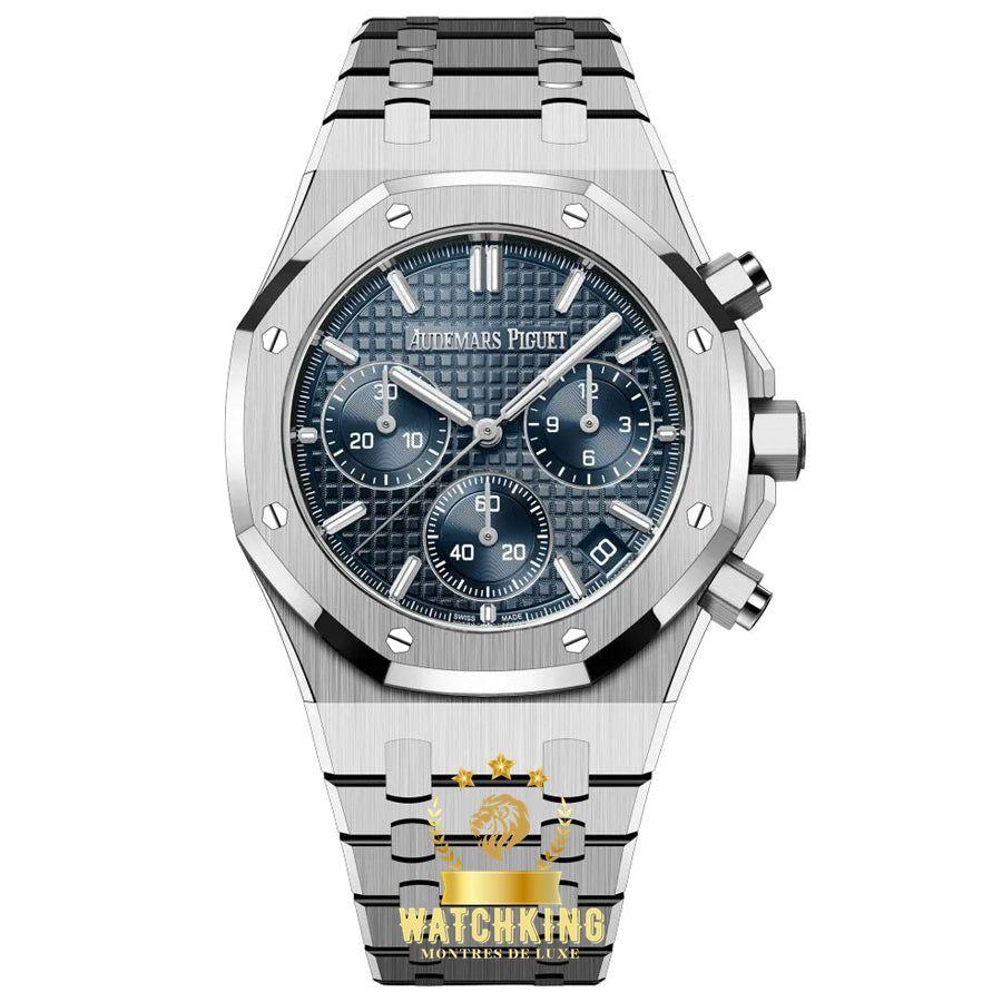 Royal Oak Chronographe Gris/Bleu
