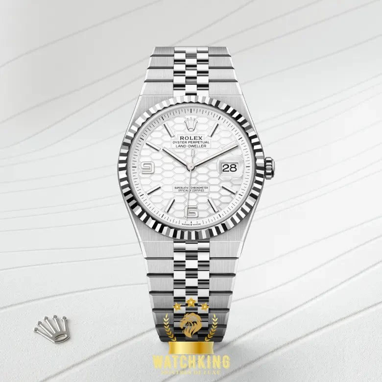 Rolex Land-dweller Argenté 40mm