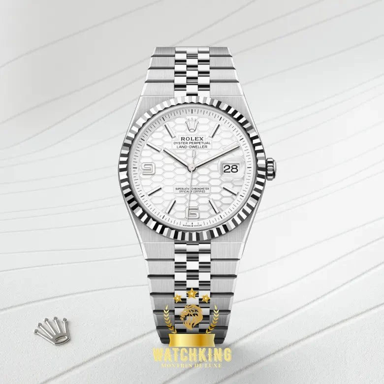 Rolex Land-dweller Argenté 40mm