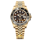 Rolex GMT-MASTER II Doré/Tiger Iron 40mm