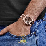 Rolex Day-date Chocolat Romain 40mm