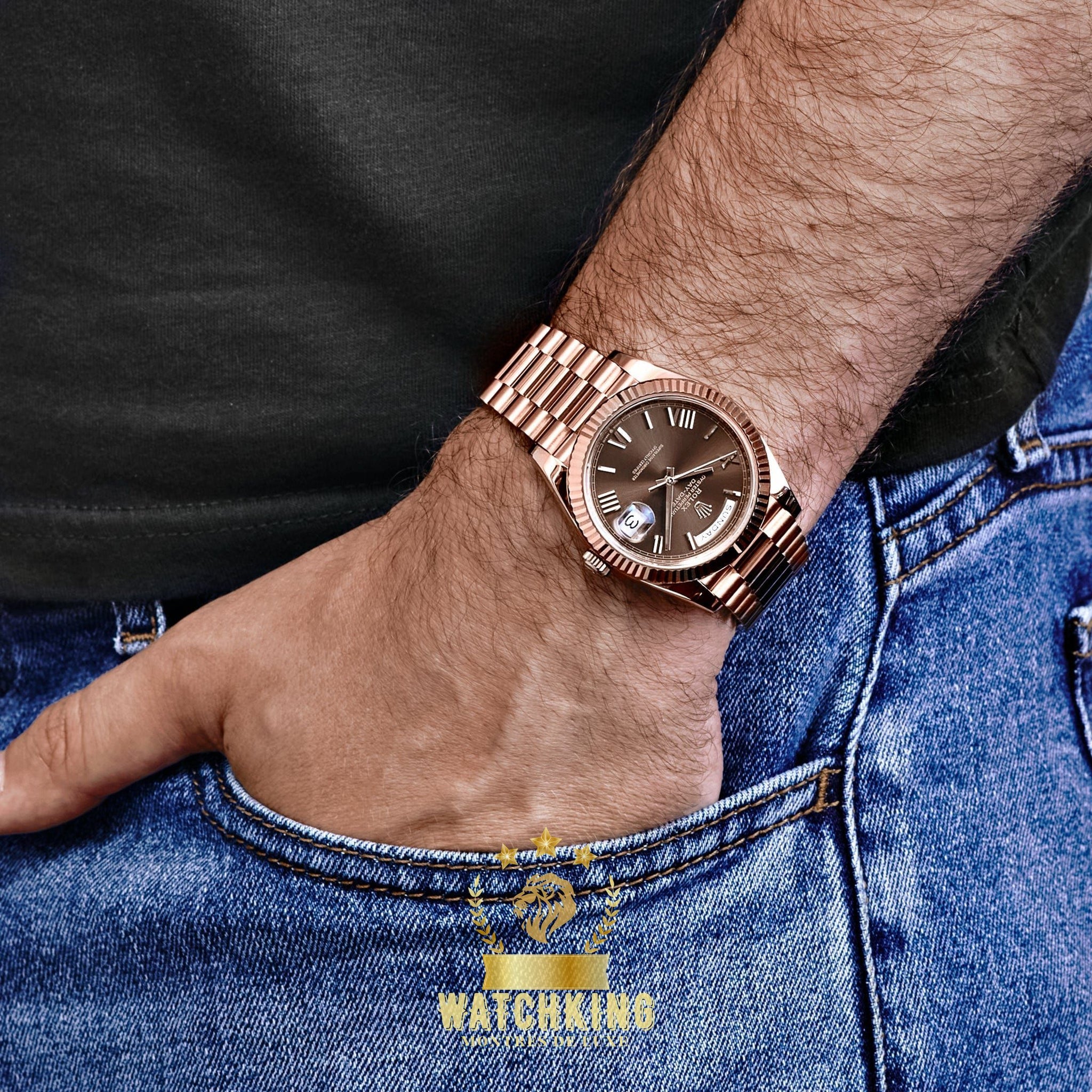 Rolex Day-date Chocolat Romain 40mm