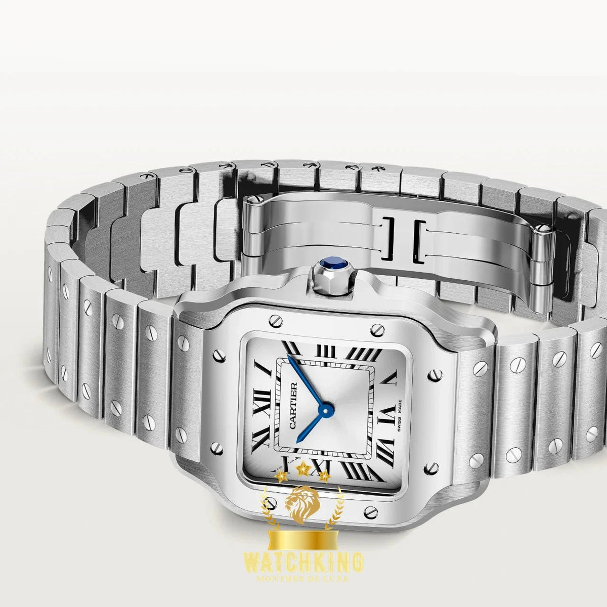 Santos de Cartier Petit modèle | Argenté | 34.5mm