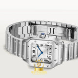 Santos de Cartier Petit modèle | Argenté | 34.5mm