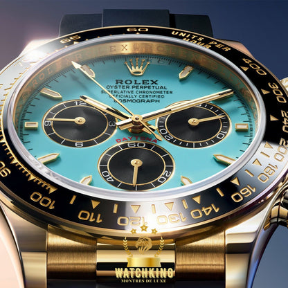 Rolex Cosmograph Daytona Caoutchouc Turquoise 40mm