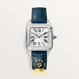 Santos-Dumont de Cartier Argenté/Bleu