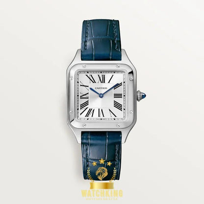 Santos-Dumont de Cartier Argenté/Bleu