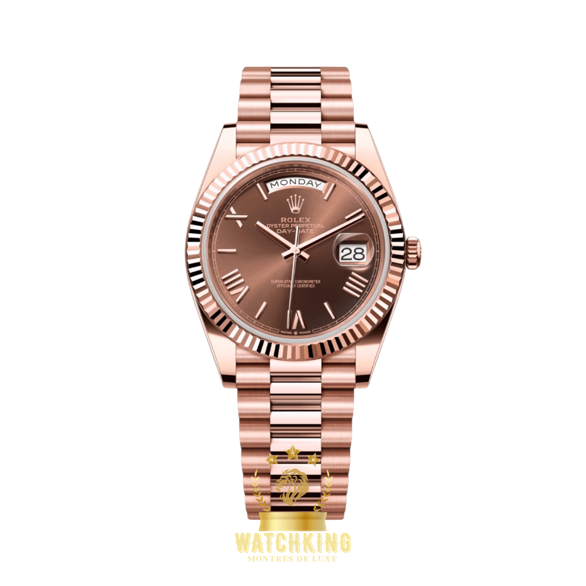 Rolex Day-date Chocolat Romain 40mm