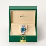 Rolex Oyster Perpetual 31mm Bleu Foncé
