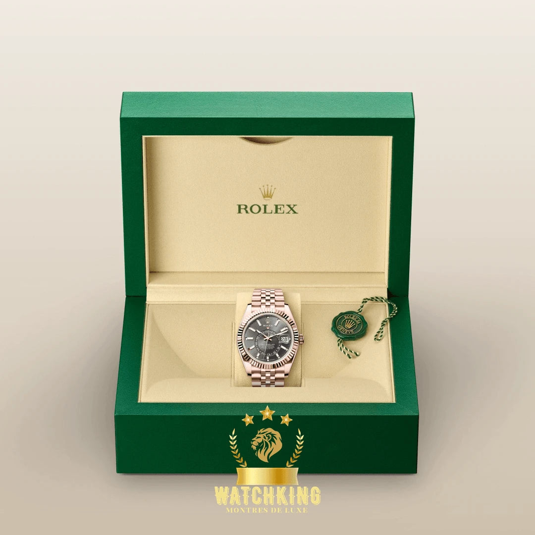 Rolex Sky-Dweller Or Rose Gris 42mm
