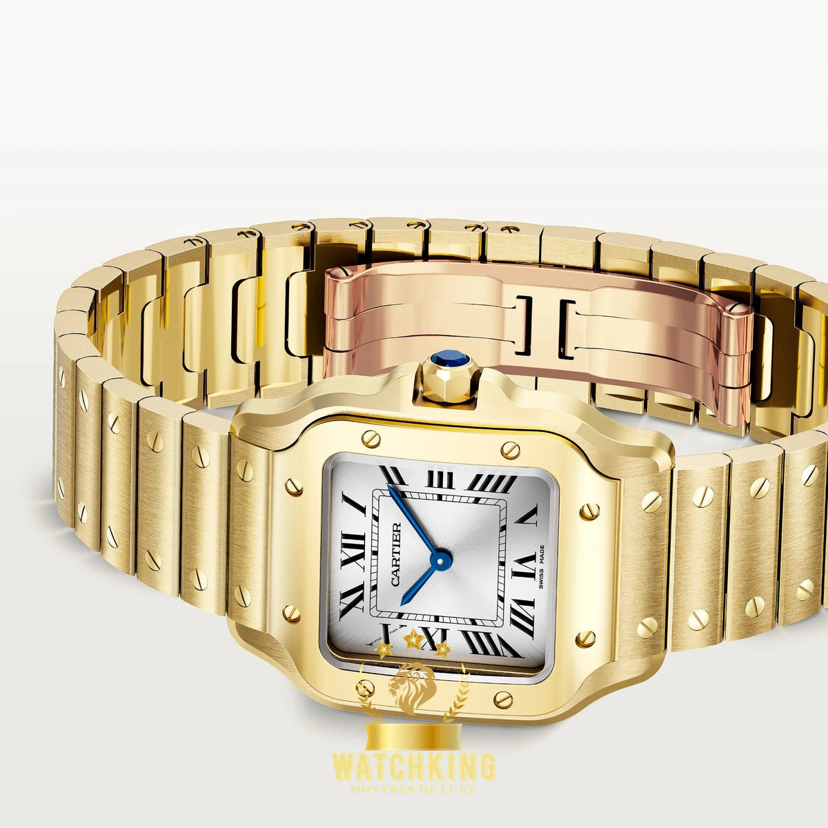 Santos de Cartier Petit modèle | Doré | 34.5mm