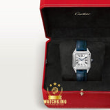 Santos-Dumont de Cartier Argenté/Bleu