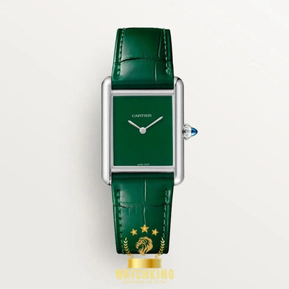 Tank Louis Semi-mat Vert/Argenté