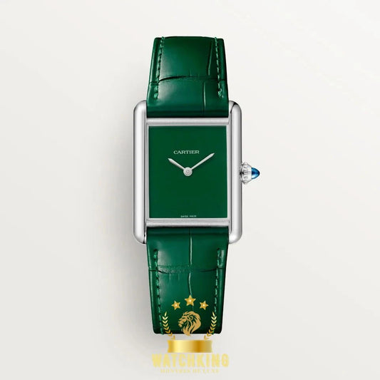 Tank Louis Semi-mat Vert/Argenté