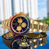 Daytona Rainbow Doré 40mm