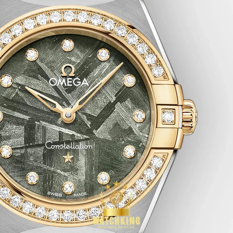Omega Ω Constellation Météorite Vert
