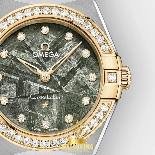 Omega Ω Constellation Météorite Vert