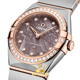 Omega Ω Constellation Météorite Marron