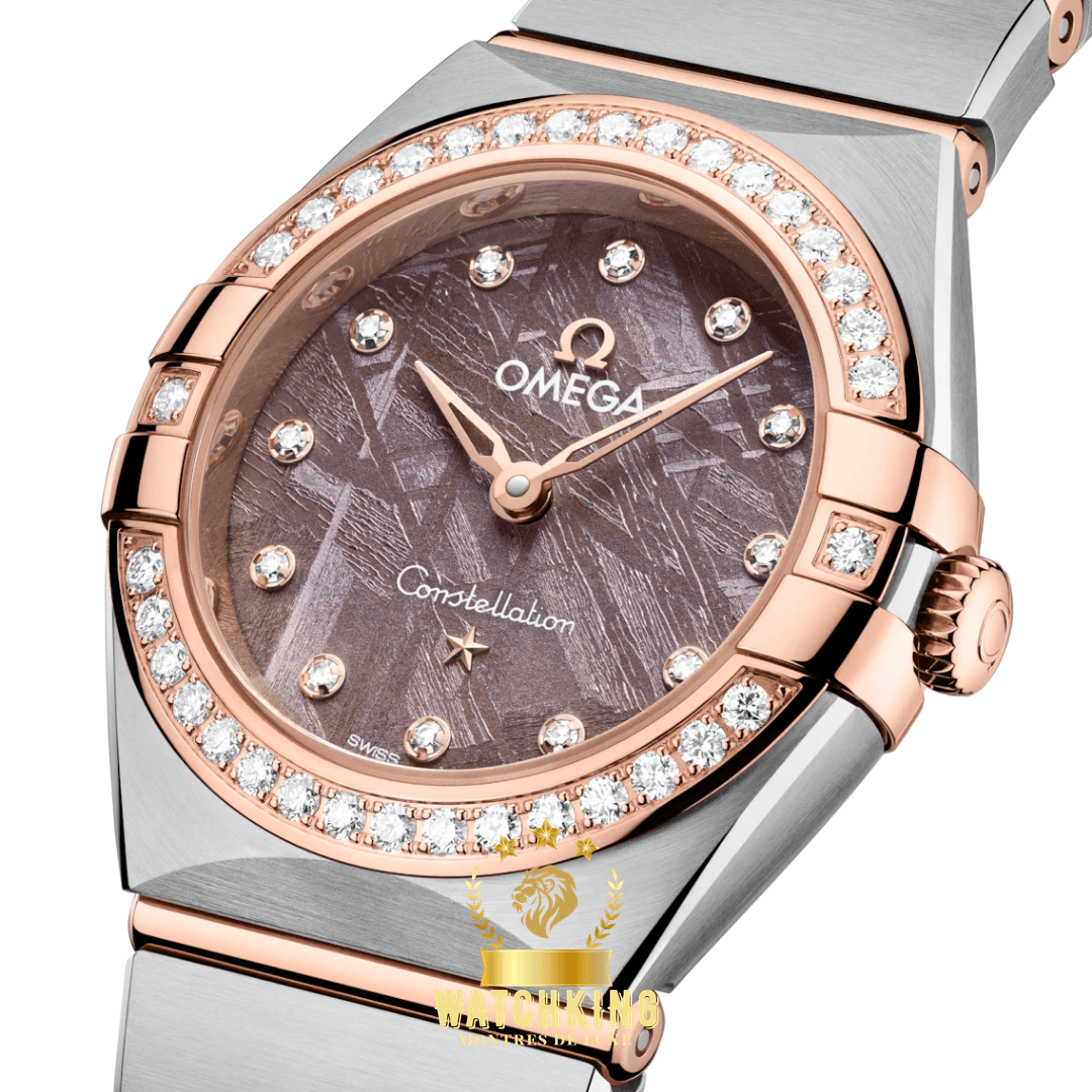Omega Ω Constellation Météorite Marron