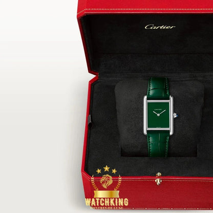 Tank Louis Semi-mat Vert/Argenté