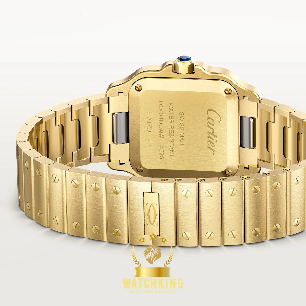 Santos de Cartier Petit modèle | Doré | 34.5mm