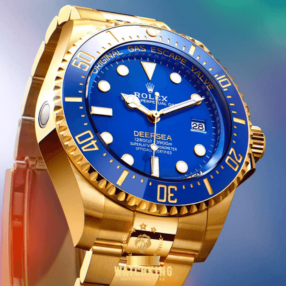 Rolex Deepsea Doré Bleu 44mm