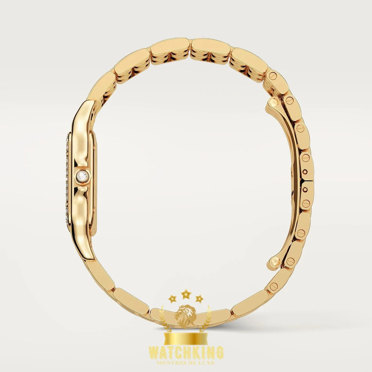 Panthère de Cartier Doré Pierres