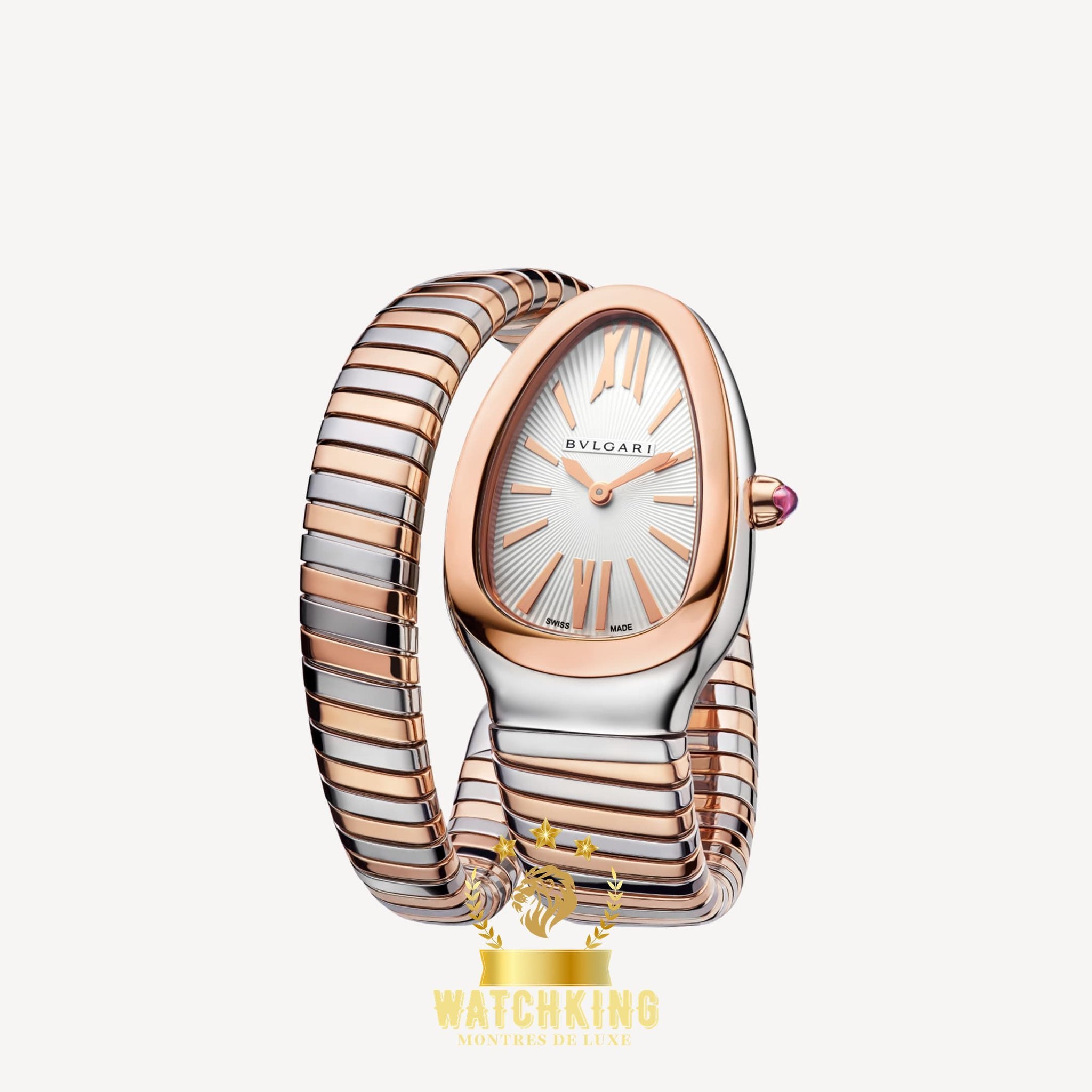 Bvlgari Serpenti Tubogas Argenté/Or rose