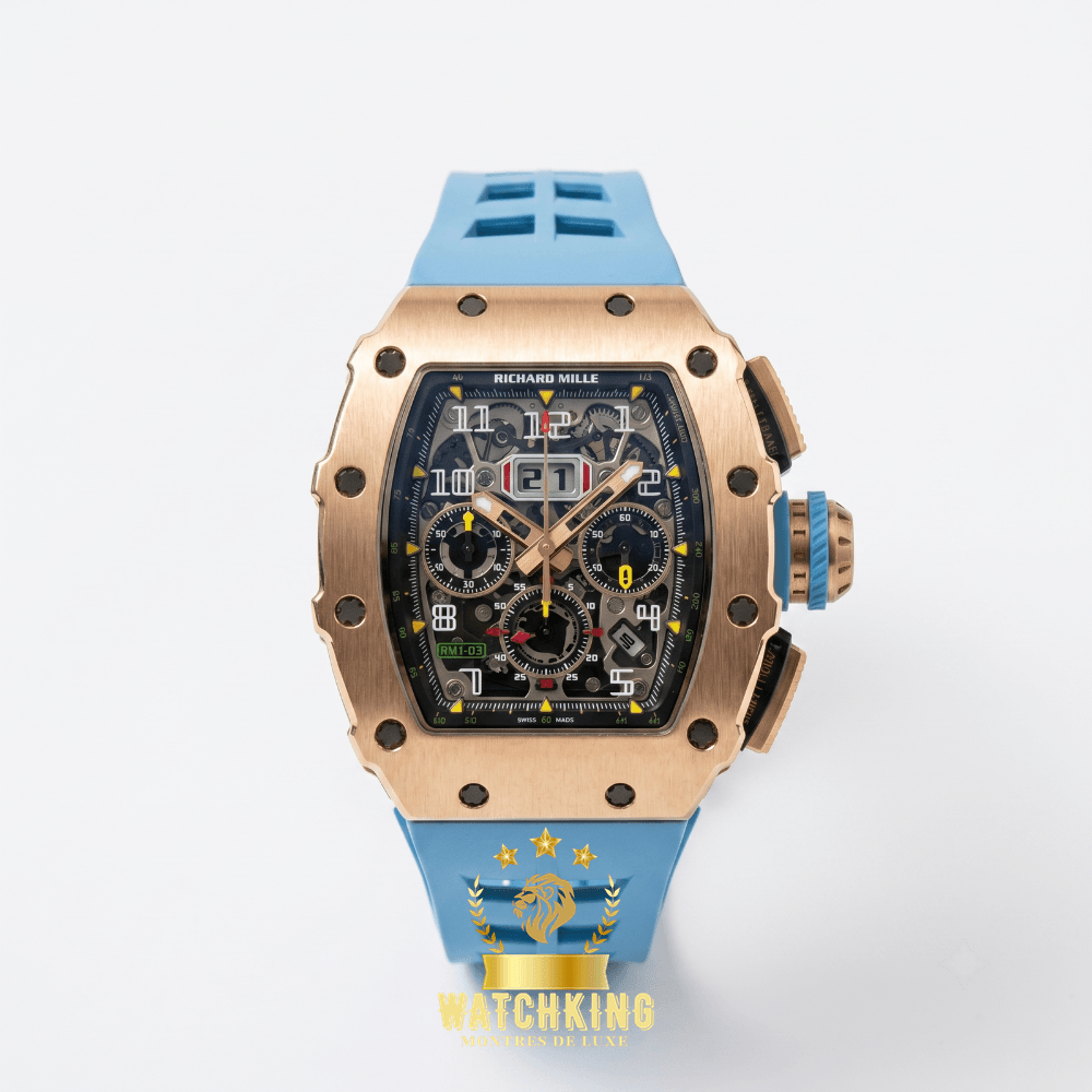 Richard Mille RM 11-03 RG Bleu / Or Rose