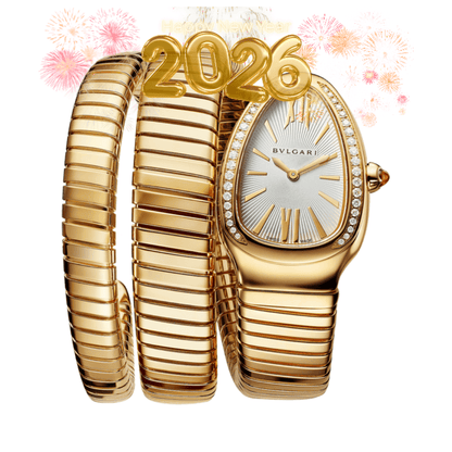 Bvlgari Serpenti Tubogas Doré/Pierres