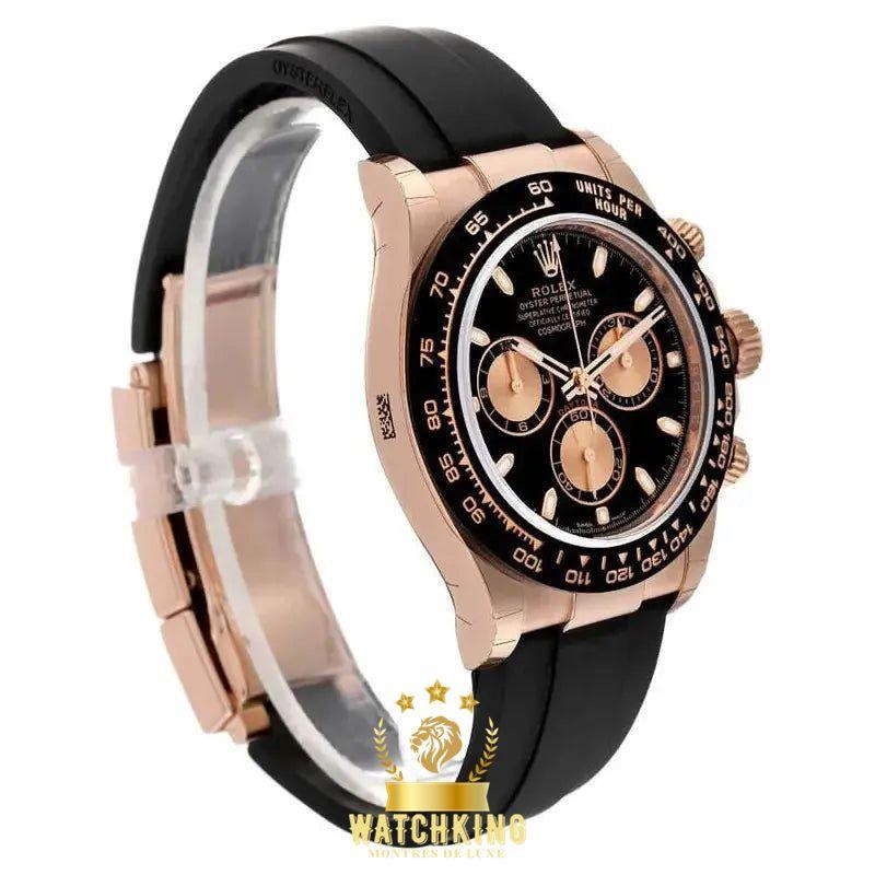 Rolex Cosmograph Daytona Caoutchouc Or Rose/Noir 40mm