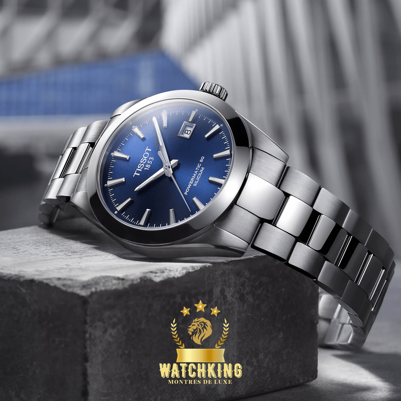 Tissot Gentleman Powermatic 80 Silicium Bleu 40mm